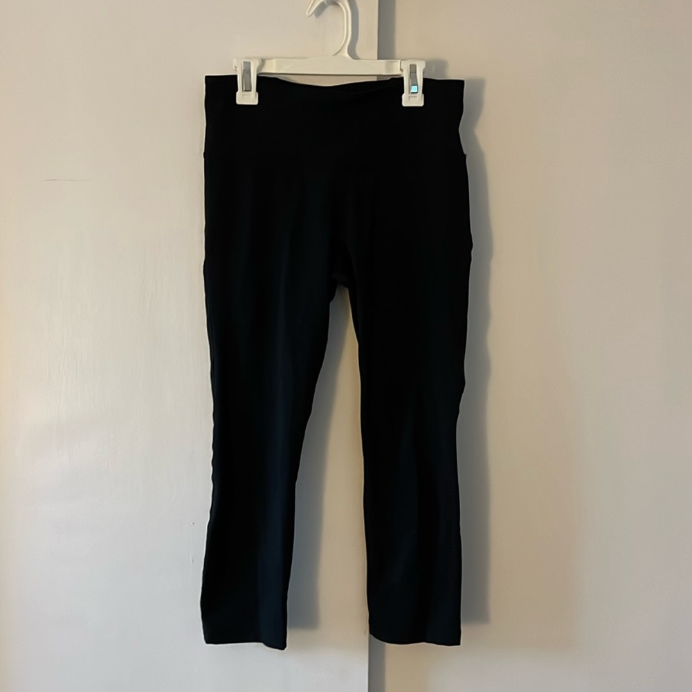 Cropped Black Athletic Legging Size S